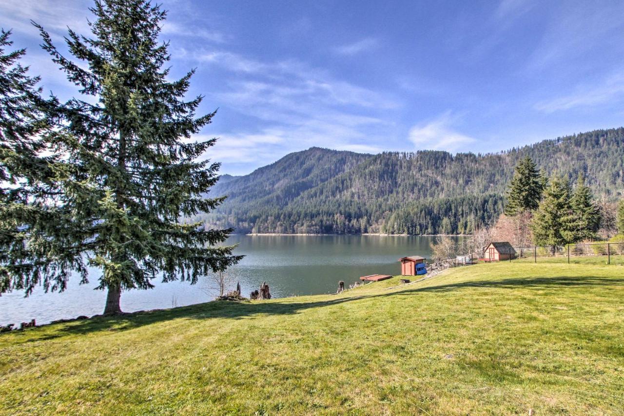 Lakefront Cabin With Stunning Mountain Views And Dock! Mineral Exterior foto